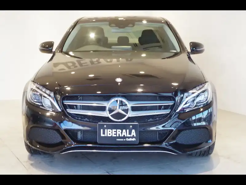 カタログ画像：Ｃクラス（C-CLASS） Ｃ２２０ｄアバンギャルド 2015年9月 LDA-205004C 2200cc オブシディアンブラック（Ｍ） 燃費20.3km / l フロント