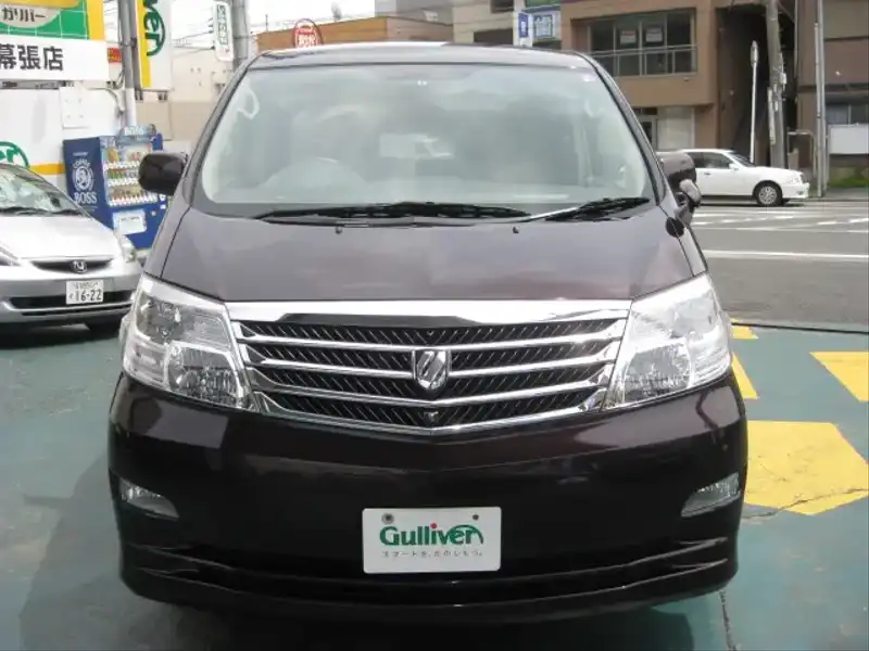 10041405 | カタログ画像：アルファードＧ（ALPHARD G） ＡＸ 2007年6月 DBA-ANH15W 2400cc ブラッキッシュレッドマイカ フロント