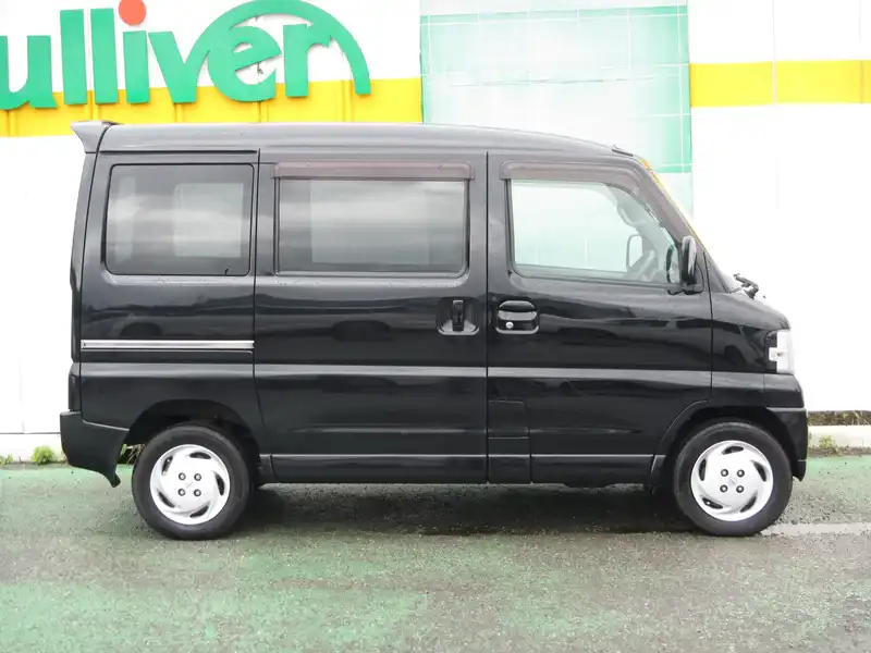 カタログ画像：クリッパーリオ（CLIPPER RIO） Ｅ スペシャルパック装着車 2008年12月 CBA-U71W 660cc ブラック（Ｐ） 外装