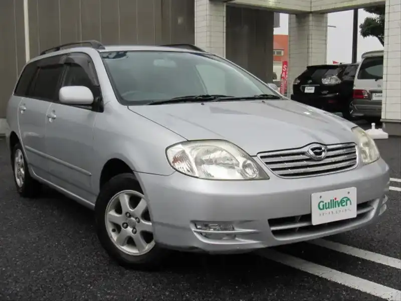 1011640 | カタログ画像：カローラフィールダー（COROLLA FIELDER） Ｘ Ｇエディション 2002年9月 KE-CE121G 2200cc シルバーマイカメタリック メイン（その他）