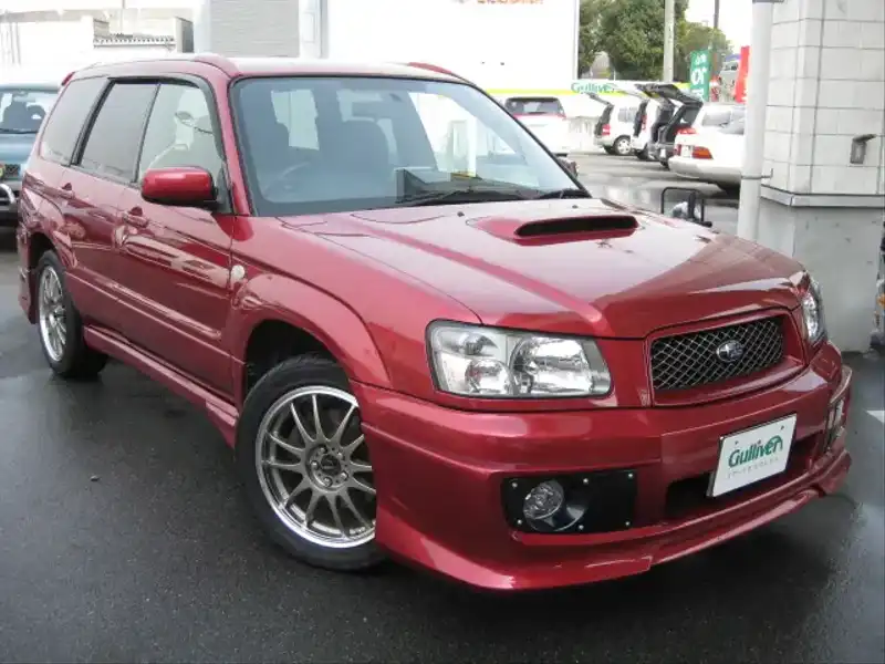 カタログ画像：フォレスター（FORESTER） クロススポーツ２．０ｉ 2003年7月 TA-SG5 2000cc コアレッド・メタリック 燃費12.2km / l  メイン（その他）