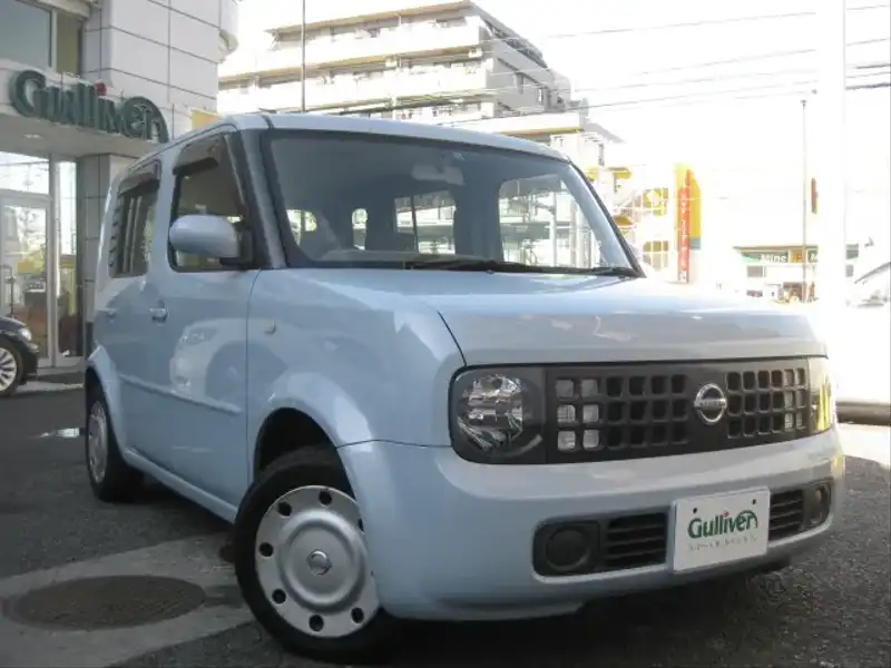 カタログ画像：キューブ（CUBE） ＳＸ 2004年8月 UA-BZ11 1400cc エアブルー（ＰＭ） 燃費16.4km / l  メイン（その他）