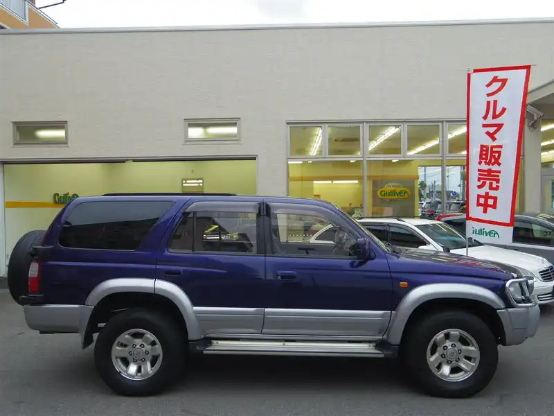 カタログ画像：ハイラックスサーフ（HILUX SURF） ＳＳＲ－Ｘ ワイドボデー 1997年8月 E-RZN185W 2700cc ダークブルーマイカメタリックトーニングＧ 燃費8.5km / l  外装