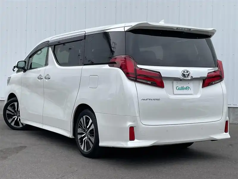 カタログ画像：アルファード（ALPHARD） ２．５Ｓ サイドリフトアップチルトシート装着車 2020年1月 3BA-AGH30W 2500cc ホワイトパールクリスタルシャインorラグジュアリーホワイトパールクリスタルシャインガラスフレーク 燃費10.6km / l バック