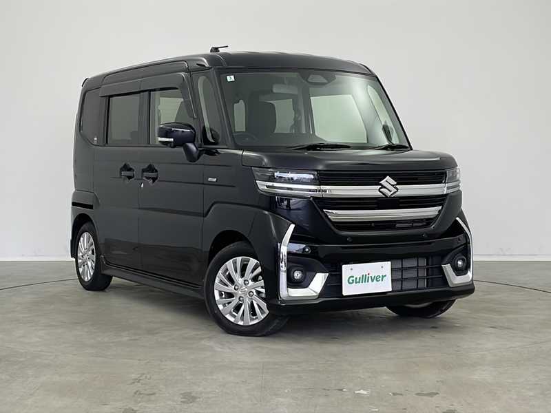 カタログ画像：スペーシアカスタム（SPACIA CUSTOM） ハイブリッドＧＳ 2023年11月 5AA-MK94S 660cc ブルーイッシュブラックパール3 燃費22.4km / l メイン（その他）