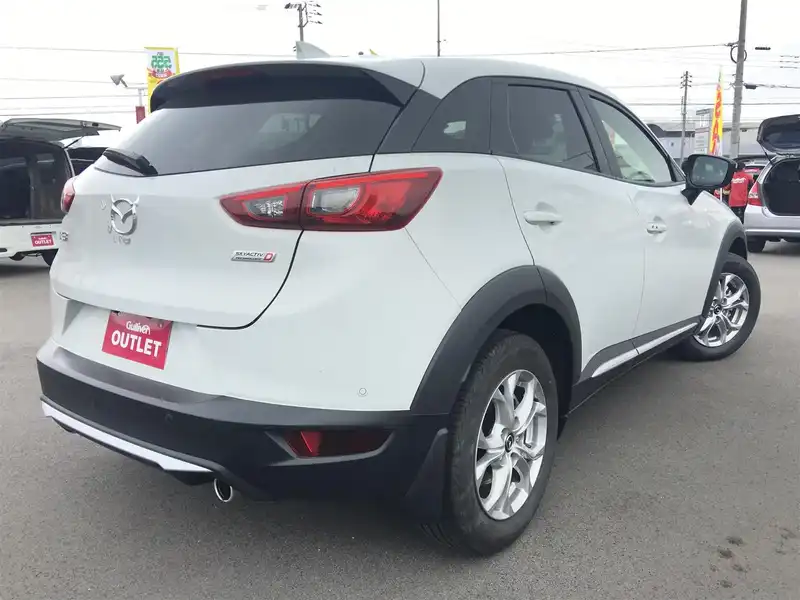 カタログ画像：ＣＸ－３（CX-3） ＸＤ 2015年12月 LDA-DK5FW 1500cc セラミックメタリック 燃費23.0km / l 外装