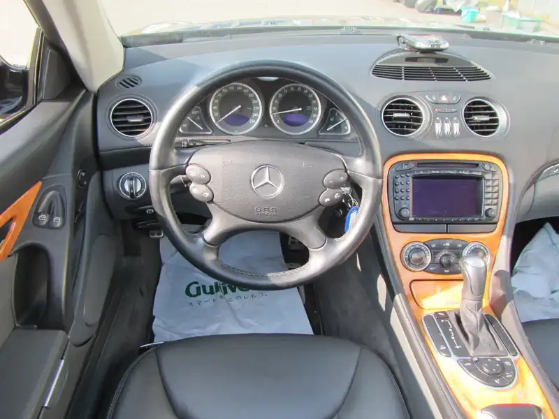 カタログ画像：ＳＬ（SL） ＳＬ５００ 2001年10月 GH-230475 5000cc オブシディアンブラック 燃費6.9km / l  内装