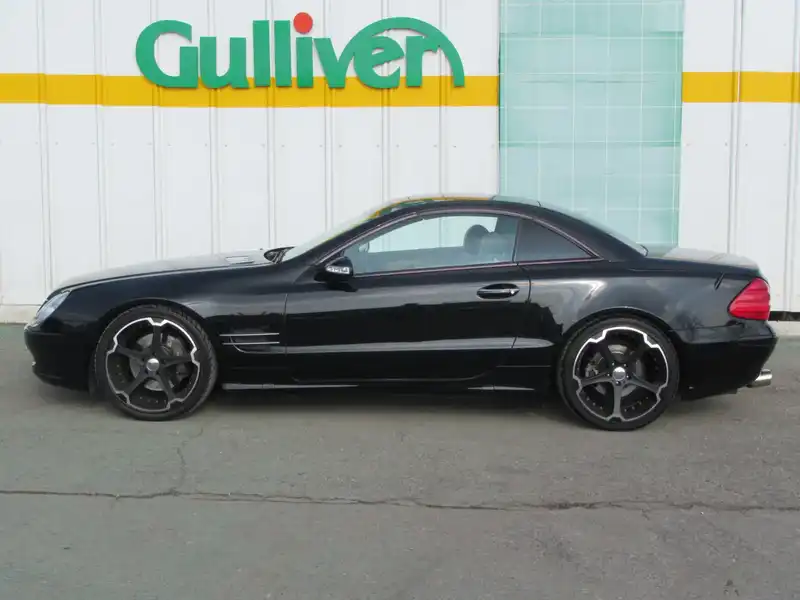 カタログ画像：ＳＬ（SL） ＳＬ５００ 2001年10月 GH-230475 5000cc オブシディアンブラック 燃費6.9km / l  外装