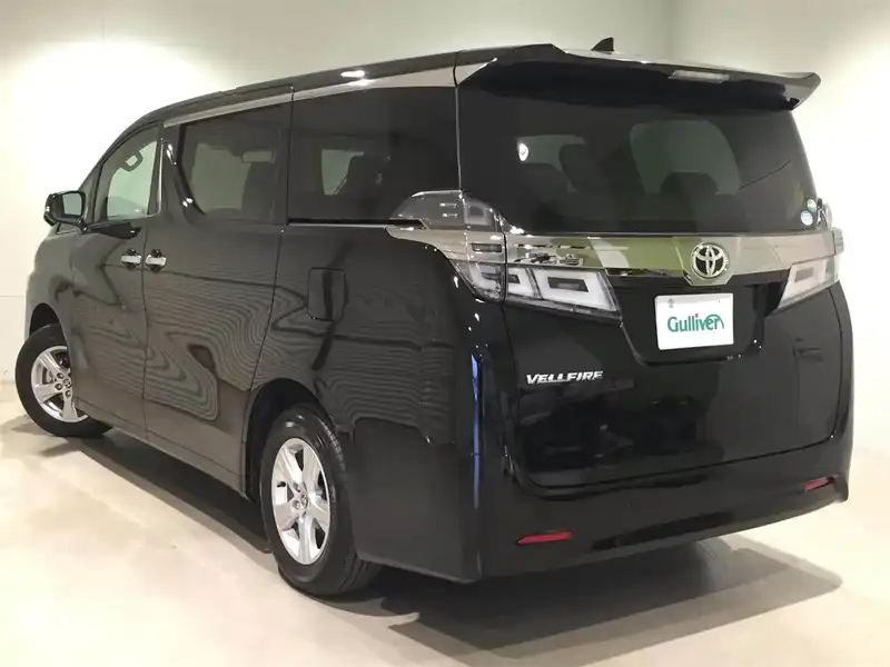 10124465 | カタログ画像：ヴェルファイア（VELLFIRE） ２．５Ｘ 2019年10月 DBA-AGH30W 2500cc ブラック バック