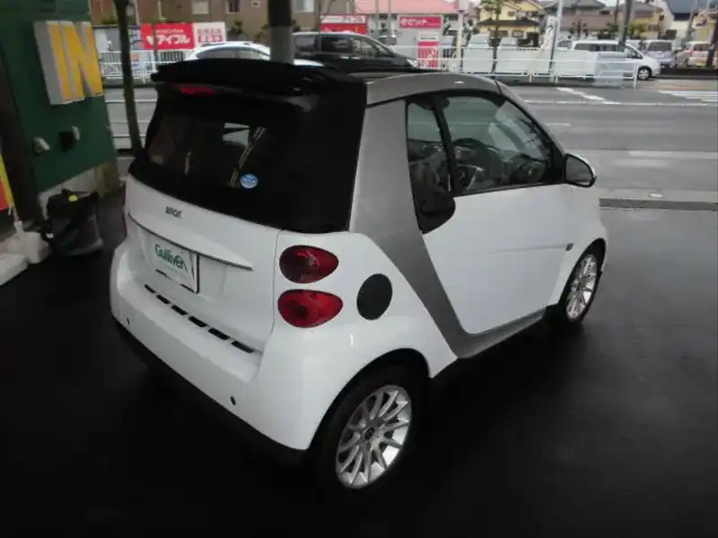 10043862 | カタログ画像：スマートフォーツーカブリオ（SMART FORTWO CABRIO） ベースグレード 2007年10月 CBA-451431 1000cc クリスタルホワイト バック