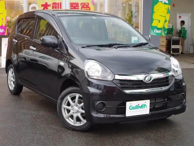 カタログ画像：ミライース（MIRA E:S） Ｘｆ 2014年4月 DBA-LA310S 660cc ブラックマイカメタリック 燃費30.4km / l メイン（その他）