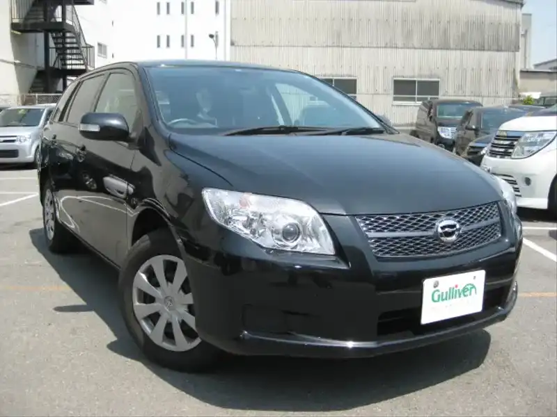 カタログ画像：カローラフィールダー（COROLLA FIELDER） １．５Ｘ スペシャルエディション 2008年4月 DBA-NZE141G 1500cc ブラックマイカ 燃費17.2km / l  メイン