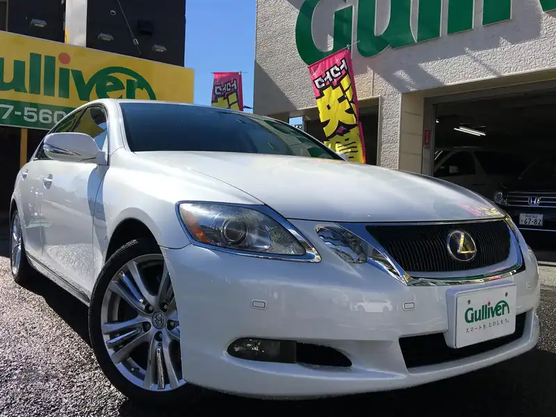 カタログ画像：ＧＳ（GS） ＧＳ４５０ｈ バージョンＬ 2011年5月 DAA-GWS191 3500cc ホワイトパールクリスタルシャインorフロスティパールマイカ 燃費12.8km / l メイン（その他）