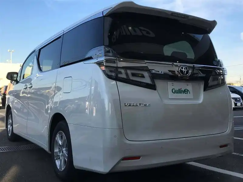 10118419 | カタログ画像：ヴェルファイア（VELLFIRE） ２．５Ｘ 2018年10月 DBA-AGH30W 2500cc ホワイトパールクリスタルシャイン バック