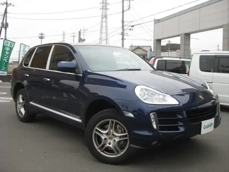 カタログ画像：カイエン（CAYENNE） カイエンＳ 2007年8月 ABA-9PAM4801 4800cc マリンブルーメタリック メイン