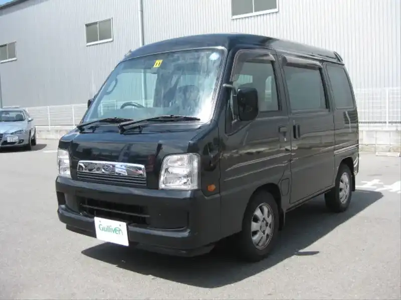 カタログ画像：ディアスワゴン（DIAS WAGON） ナビエディション 2003年6月 TA-TW2 660cc ピュアブラックマイカ 燃費17.0km / l  外装