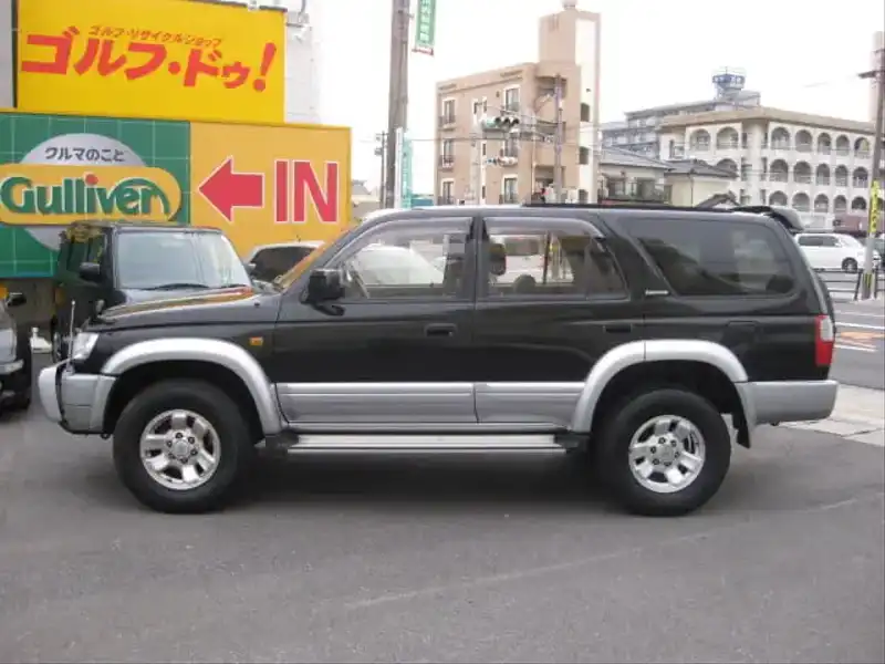 カタログ画像：ハイラックスサーフ（HILUX SURF） ＳＳＲ－Ｘリミテッド ワイドボデー 1997年10月 KD-KZN185W 3000cc ダークティールグリーンマイカトーニングＧ 外装