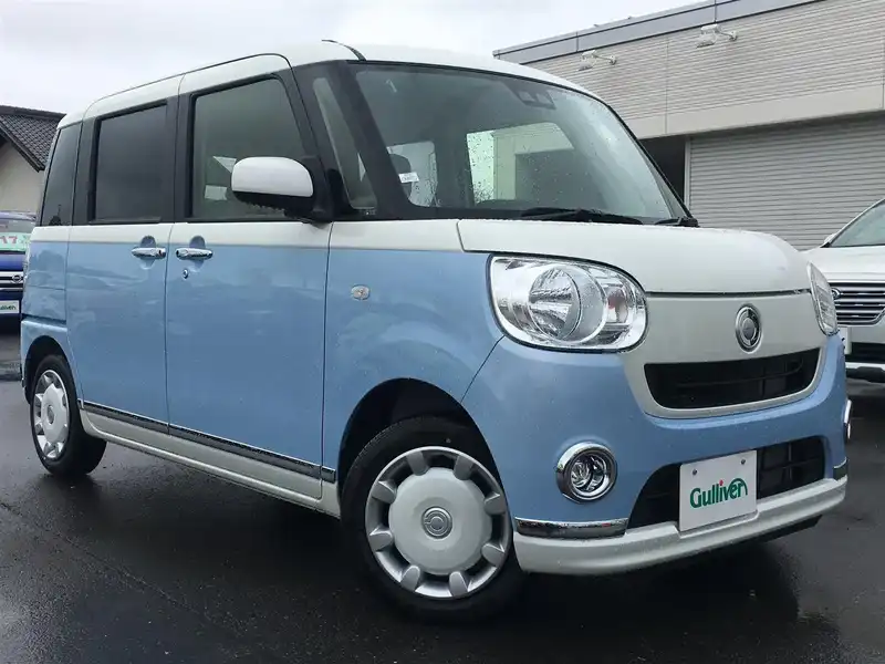 カタログ画像：ムーヴキャンバス（MOVE CANBUS） Ｘメイクアップリミテッド ＳＡⅢ 2018年9月 5BA-LA800S 660cc パールホワイトIII×ファインミントメタリック 燃費20.6km / l メイン（その他）