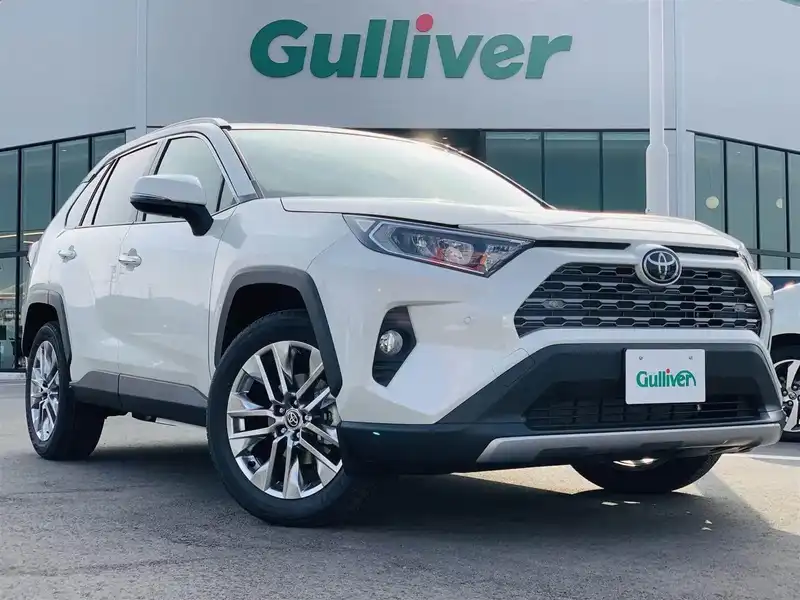 カタログ画像：ＲＡＶ４（RAV4） Ｇ Ｚパッケージ 2020年8月 6BA-MXAA54 2000cc ホワイトパールクリスタルシャイン 燃費15.2km / l メイン