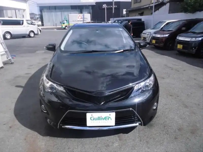 カタログ画像：オーリス（AURIS） ＲＳ Ｓパッケージ 2014年4月 DBA-ZRE186H 1800cc ブラックマイカ 燃費14.4km / l フロント