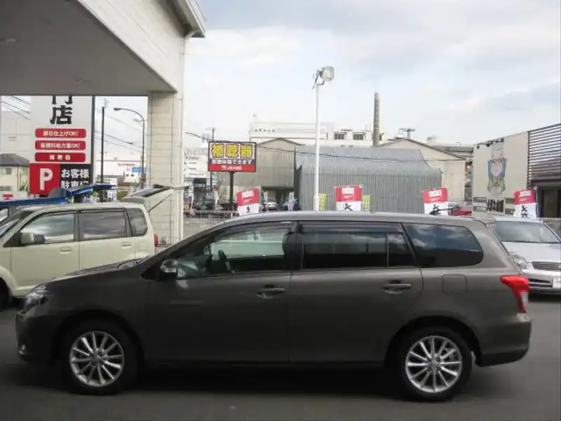 カタログ画像：カローラフィールダー（COROLLA FIELDER） １．８Ｓ 2008年10月 DBA-ZRE142G 1800cc ブロンズマイカメタリック 燃費16.8km / l  外装