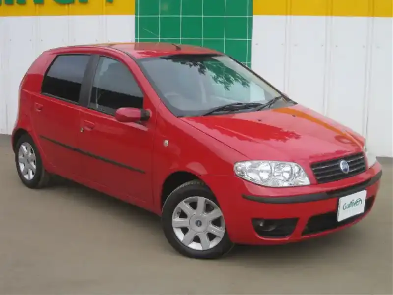 カタログ画像：プント（PUNTO） １．２ １６ｖ エモーション スピードギヤ 2003年12月 GH-188A5 1200cc ティシャンレッドｏｒシーラレッド（メタリック） メイン