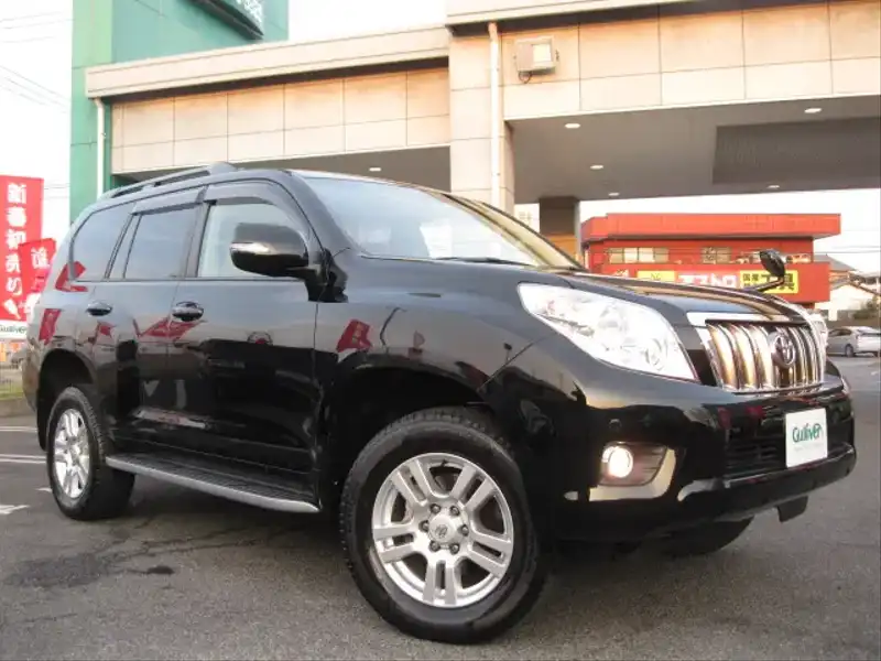 カタログ画像：ランドクルーザープラド（LAND CRUISER PRADO） ＴＺ－Ｇ 2009年9月 CBA-GRJ151W 4000cc ブラック 燃費8.2km / l  メイン（その他）