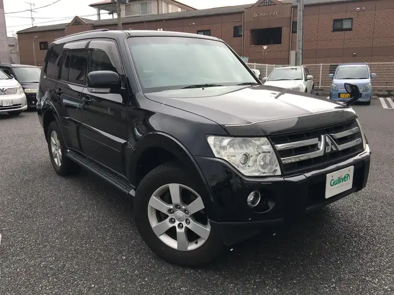 カタログ画像：パジェロ（PAJERO） ロング エクシードＸ 2007年10月 CBA-V97W 3800cc ブラックマイカ メイン（その他）