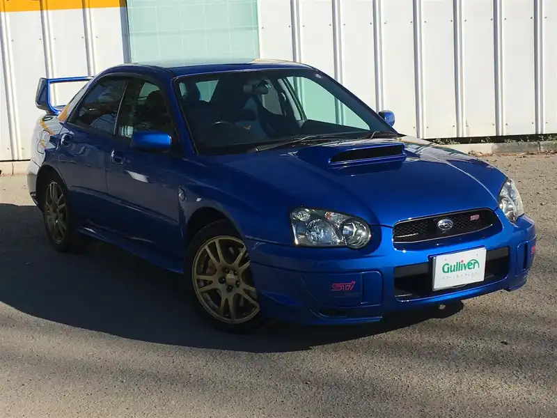 10012365 | カタログ画像：インプレッサ（IMPREZA） ＷＲＸ ＳＴｉ 2003年9月 GH-GDB 2000cc ＷＲブルー・マイカ メイン