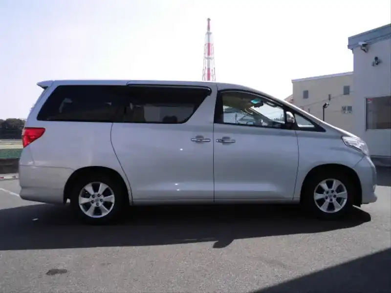 10047789 | カタログ画像：アルファード（ALPHARD） ２４０Ｘ サイドリフトアップシート装着車 2008年5月 DBA-ANH20W 2400cc シルバーメタリック 外装