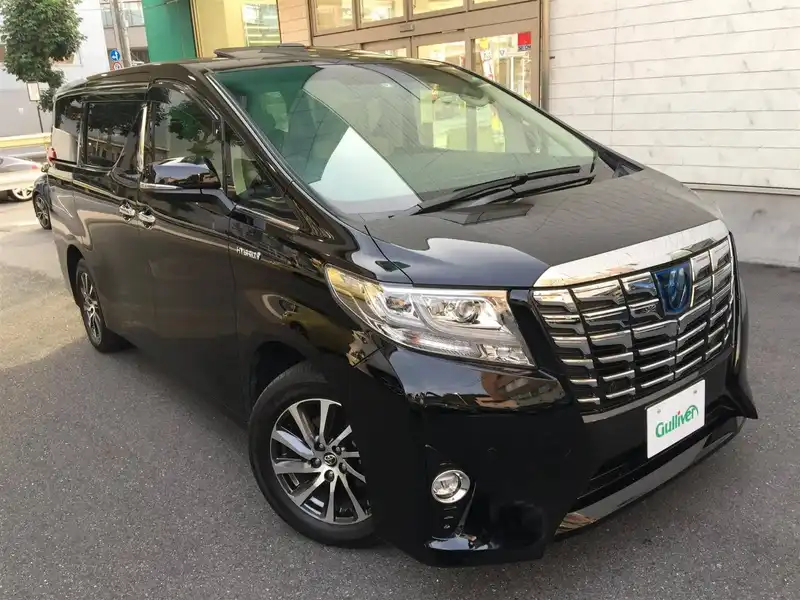 カタログ画像：アルファードハイブリッド（ALPHARD HYBRID） ハイブリッド エグゼクティブラウンジ 2015年1月 DAA-AYH30W 2500cc ブラック 燃費18.4km / l メイン（その他）