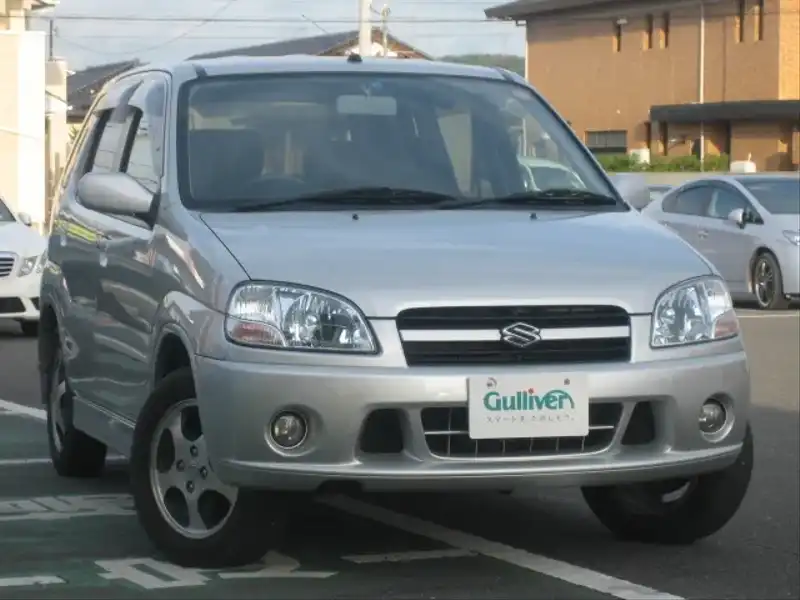 カタログ画像：スイフト（SWIFT） ＳＦ 2002年6月 LA-HT51S 1300cc シルキーシルバーメタリック 燃費16.4km / l  メイン