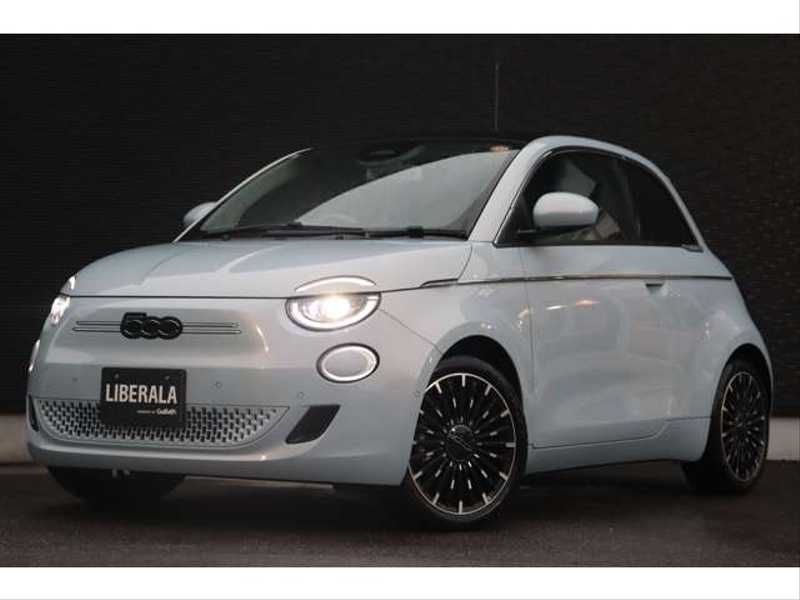 カタログ画像：５００ｅ（500e） アイコン 2022年6月 ZAA-FA1 アイス ホワイト 外装