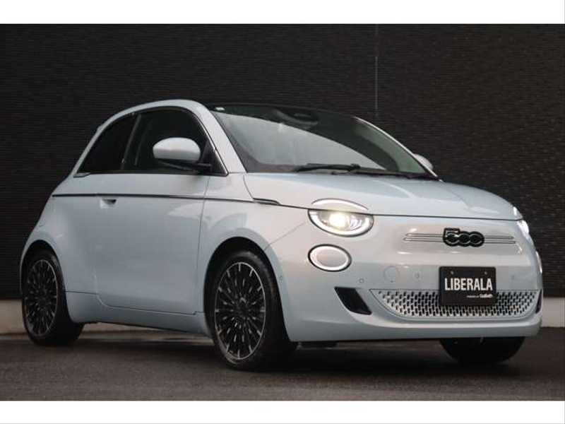 カタログ画像：５００ｅ（500e） アイコン 2022年6月 ZAA-FA1 アイス ホワイト メイン