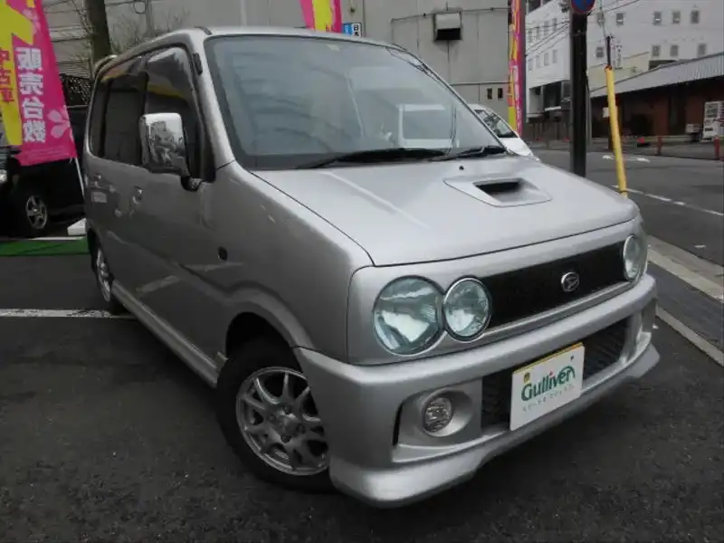 カタログ画像：ムーヴ（MOVE） エアロダウンカスタム 2000年10月 GF-L902S 660cc シルバーメタリック 燃費15.4km / l  メイン（その他）