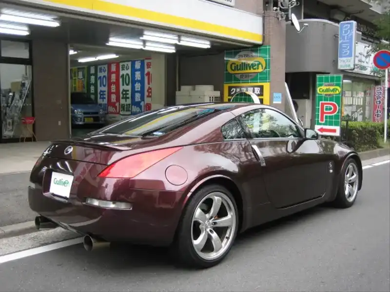 カタログ画像：フェアレディＺ（FAIRLADY Z） バージョンＳＴ 2008年1月 CBA-Z33 3500cc 燃費9.6km / l  バック