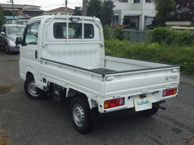 カタログ画像：アクティトラック（ACTY TRUCK） ＳＤＸ 2010年12月 EBD-HA9 660cc タフタホワイト 燃費17.6km / l  バック