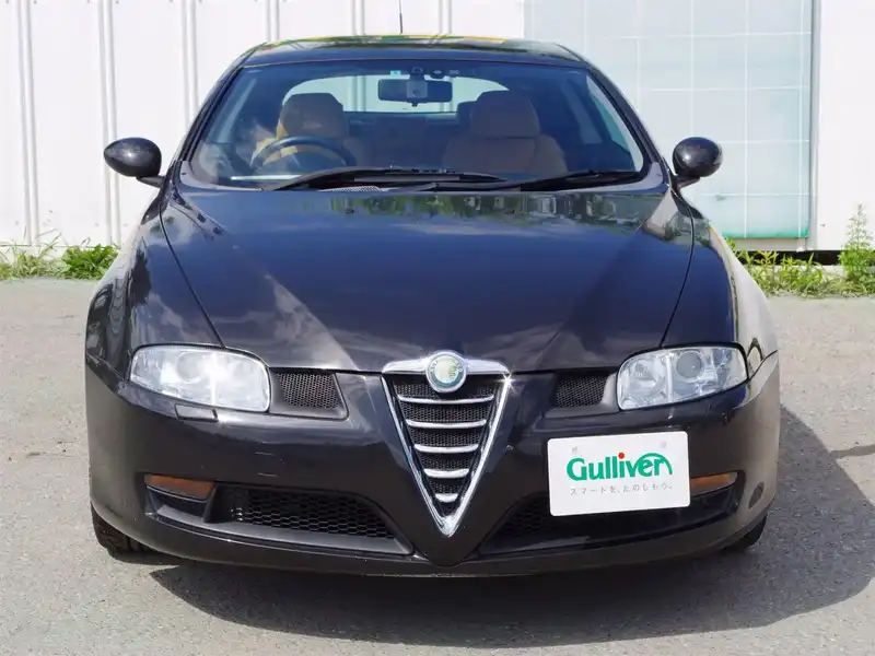 カタログ画像：アルファＧＴ（ALFA GT） ２．０ ＪＴＳ セレスピード エクスクルーシブ 2004年6月 GH-93720L 2000cc ハラマブラック フロント