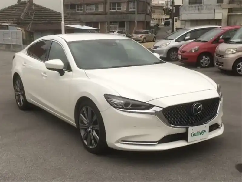 カタログ画像：ＭＡＺＤＡ６セダン（MAZDA6 SEDAN） ２０Ｓ 2020年12月 6BA-GJEFP 2000cc スノーフレイクホワイトパールマイカ 燃費15.0km / l メイン