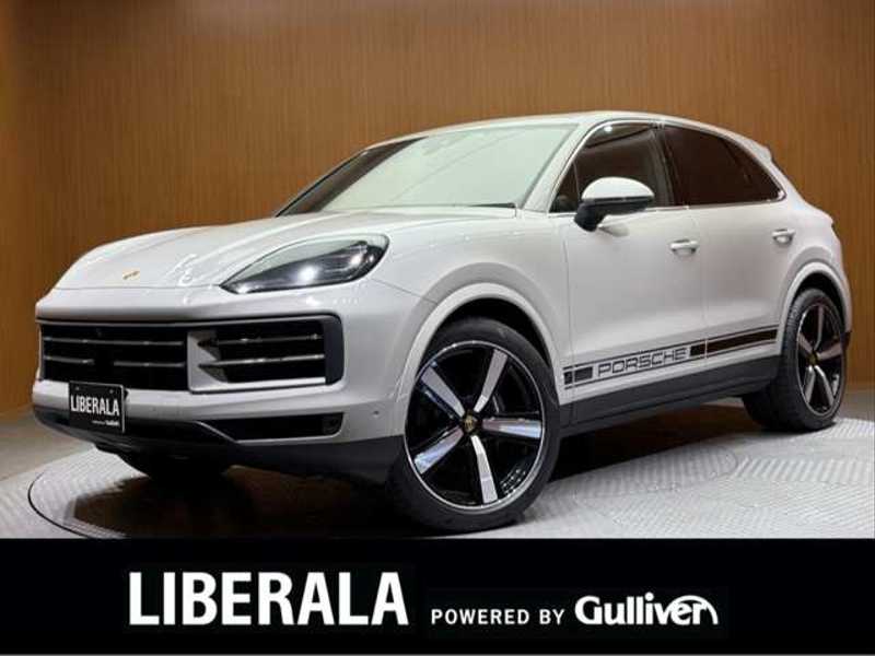 カタログ画像：カイエン（CAYENNE） カイエン 2023年4月 7BA-E3RK 3000cc クォーツァイトグレーメタリックorアークティックグレーorクレヨン メイン