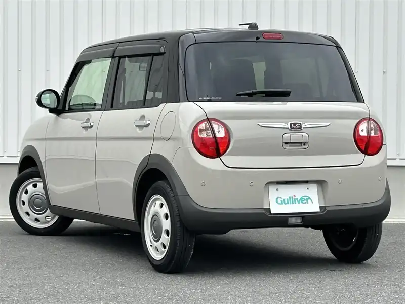 カタログ画像：アルトラパンＬＣ（ALTO LAPIN LC） Ｘ 2022年6月 5BA-HE33S 660cc フォーンベージュメタリック アーバンブラウン2トーンルーフ 燃費26.2km / l 外装