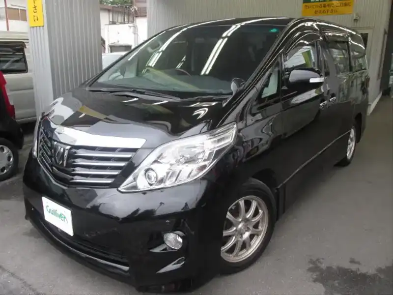 カタログ画像：アルファード（ALPHARD） ３５０Ｓ サイドリフトアップシート装着車 2008年5月 DBA-GGH25W 3500cc ブラック 燃費9.1km / l  メイン（その他）