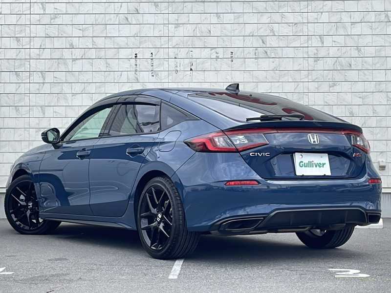 カタログ画像：シビック（CIVIC） タイプＲ レーシングブラックパッケージ 2025年9月 6BA-FL5 2000cc 燃費12.5km / l 外装