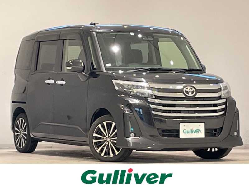 カタログ画像：ルーミー（ROOMY） カスタムＧ 2024年12月 5BA-M900A 1000cc パールホワイトⅢorブラックマイカメタリック×パールホワイトⅢ 燃費18.4km / l メイン（その他）