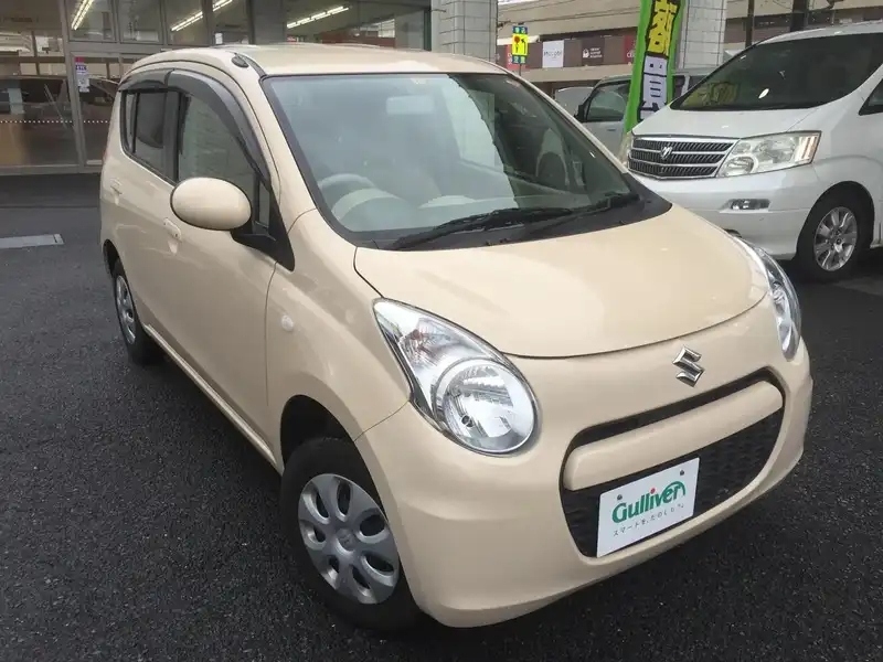 カタログ画像：アルト（ALTO） Ｇ４ 2012年6月 DBA-HA25S 660cc ミルクティーベージュメタリック 燃費21.8km / l メイン