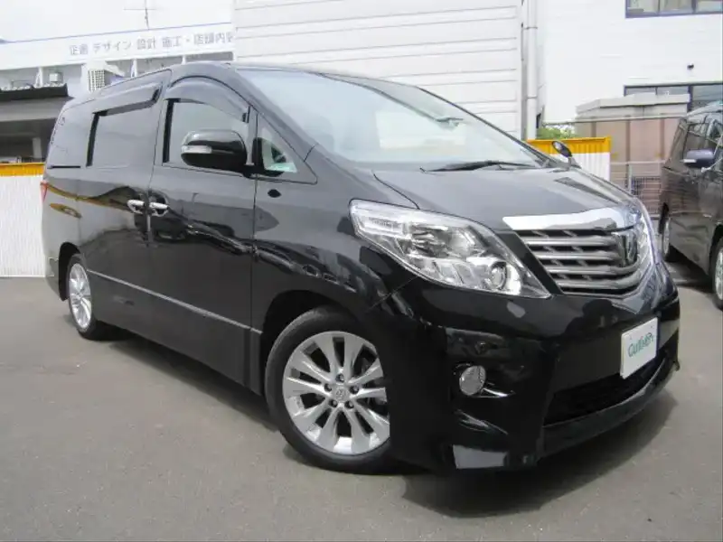 カタログ画像：アルファード（ALPHARD） ３５０Ｓ 2008年5月 DBA-GGH25W 3500cc ブラック 燃費9.1km / l  メイン（その他）