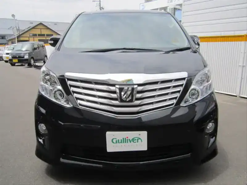 カタログ画像：アルファード（ALPHARD） ３５０Ｓ 2008年5月 DBA-GGH25W 3500cc グレーメタリック 燃費9.1km / l  フロント