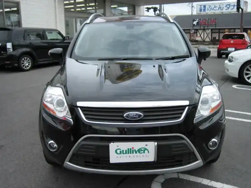 カタログ画像：クーガ（KUGA） タイタニアム 2010年10月 ABA-WF0HYDP 2500cc パンサーブラック フロント