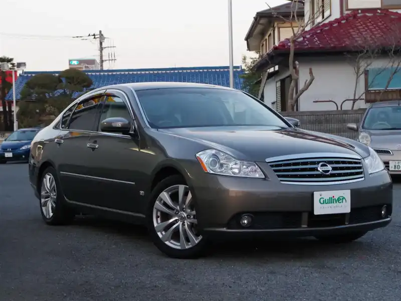 10037207 | カタログ画像：フーガ（FUGA） ３５０ＧＴスポーツパッケージ スタイリッシュブラックリミテッドⅡ 2006年11月 CBA-PY50 3500cc グレイッシュブロンズ（Ｍ） メイン