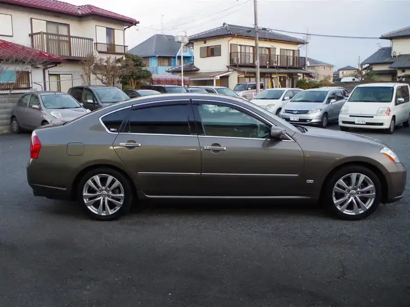 10037207 | カタログ画像：フーガ（FUGA） ３５０ＧＴスポーツパッケージ スタイリッシュブラックリミテッドⅡ 2006年11月 CBA-PY50 3500cc グレイッシュブロンズ（Ｍ） 外装